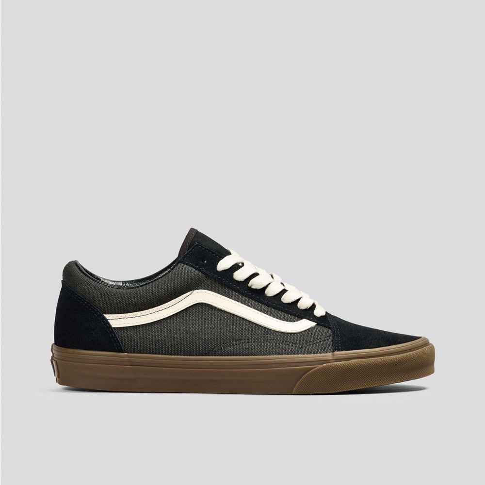 Old Skool Vans- Heavy Canvas Black